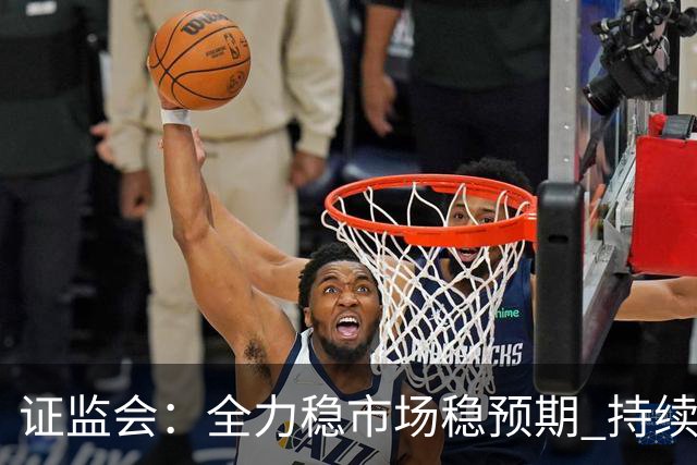 证监会：全力稳市场稳预期 持续提升资本市场韧性和信心